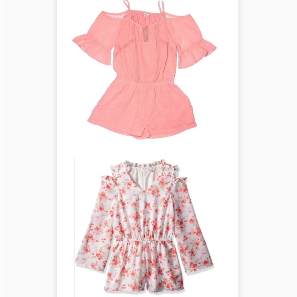 TWO Rompers-Ella Moss
